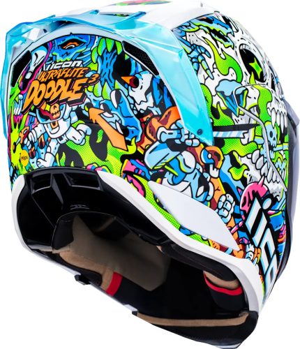 Icon Ultraflite Doodle 3 MIPS Zárt Bukósisak