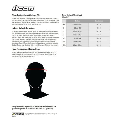 Icon Ultraflite Doodle 3 MIPS Zárt Bukósisak