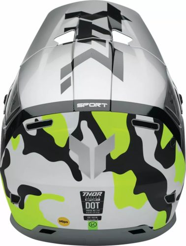 Thor Reflex Sport Riot Mips Gray Cross Bukósisak