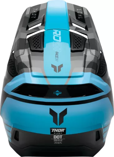 Thor Fleet Camber Kék Szürke Cross Bukósisak Méret:XS