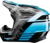Thor Fleet Camber Kék Szürke Cross Bukósisak Méret:XS