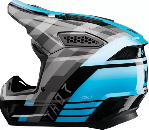 Thor Fleet Camber Kék Szürke Cross Bukósisak Méret:XS
