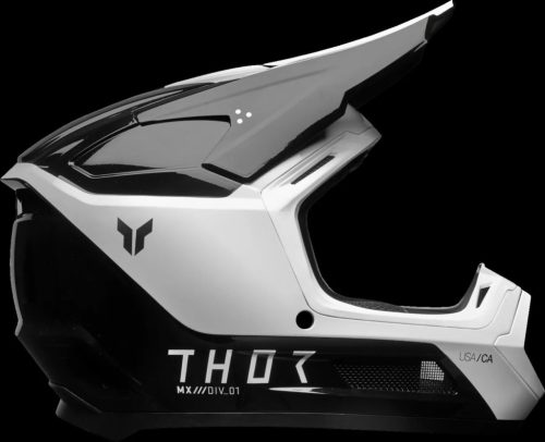 Thor Fleet Storm Black Gyerek Cross Bukósisak Méret:S