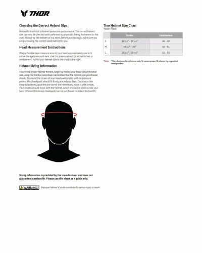 Thor Fleet Splat  Gyerek Cross Bukósisak