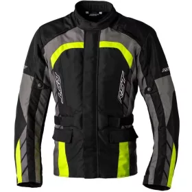 RST Alpha 5 CE Textil kabát - Fekete/Flo 58  XXL
