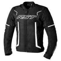 RST Pilot EVO CE Textil kabát - Fekete/Fehér 44
