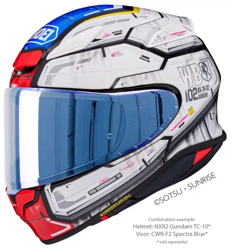 Shoei NXR2 Gundam Zárt Bukósisak