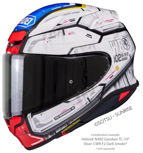 Shoei NXR2 Gundam Zárt Bukósisak