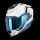 Scorpion Exo-1500 Air Arena Zárt Motoros Bukósisak Fekete-Fehér-Kék L