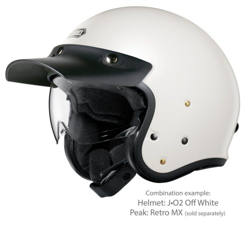 Shoei J.O2 Off White Nyitott Bukósisak