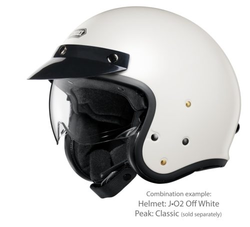 Shoei J.O2 Off White Nyitott Bukósisak