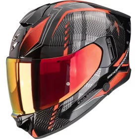 Scorpion Exo-530 Air Theras Zárt Mototros Bukósisak Piros