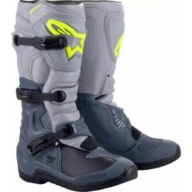 Alpinestars Tech 3 Szürke Fekete Cross Csizma