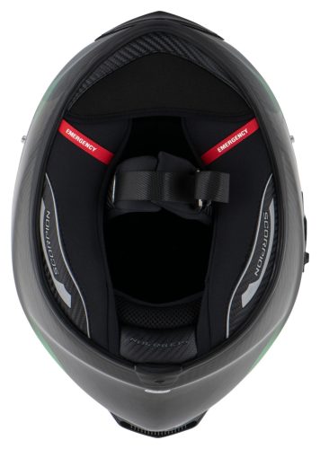 Scorpion Exo-1400 Evo II Air Zöld Fekete Bukósisak