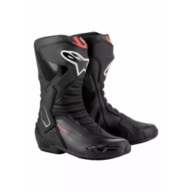 Alpinestars Smx-6 v3 Fekete Piros Motoros Csizma