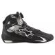 ALPINESTARS Celer Szellős Fekete Fehér Nyári Motoros Cipő 43,5