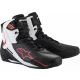 Alpinestars Faster-4 Motoros Cipő Fehér Piros Fekete Méret:46