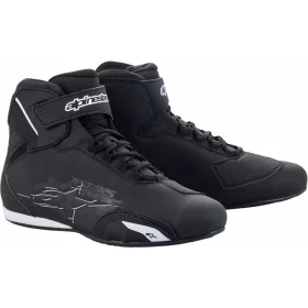 Alpinestars Sektor Fekete Fehér Utacai Motoros Cipő