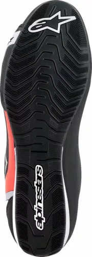 Alpinestars Sektor Fekete Fehér Piros Utacai Motoros Cipő Méret:40,5