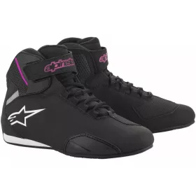 Alpinestars Sektor Fekete/Pink Női Motoros Cipő Méret:41