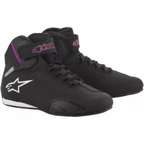 Alpinestars Sektor Fekete/Pink Női Motoros Cipő Méret:36