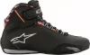 Alpinestars Sektor Vízálló Fekete Piros Szürke Utcai Motoros Cipő Méret:45