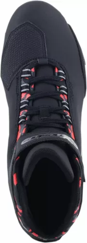Alpinestars Sektor Vízálló Fekete Piros Szürke Utcai Motoros Cipő Méret:45