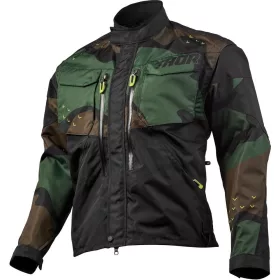 Thor Terrain Jacket Green Camo 3Xl