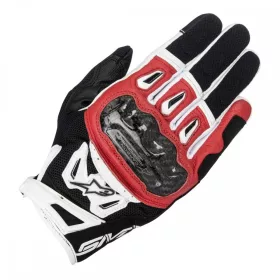   Alpinestars SMX-2 AC V2 Air rövid kesztyű Fekete-Piros-Fehér