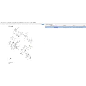 lábtartó bokavédő matrica GSX-S1000L6