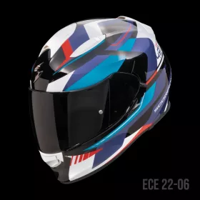 Scorpion EXo-491 Abilis Bukósisak Fekete-Kék-Piros