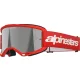 Alpinestars Vision 3 Wordmark Cross szemüveg Piros