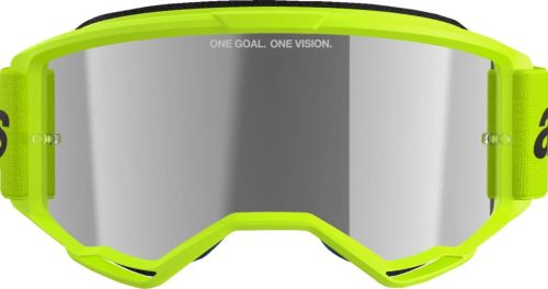 Alpinestars Vision 3 Wordmark Cross szemüveg Fluo