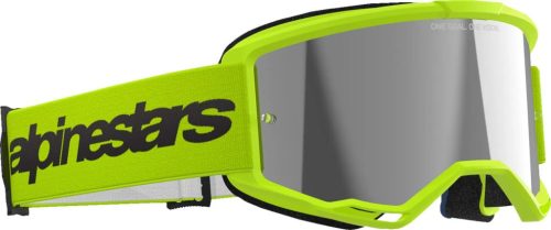 Alpinestars Vision 3 Wordmark Cross szemüveg Fluo