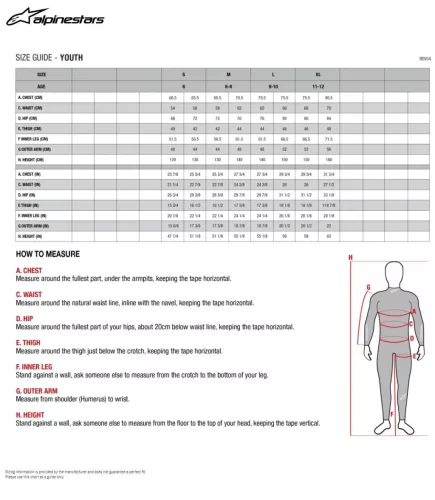 Alpinestars Bionic Action v2 Gyerek Protektoring