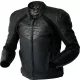 RST D30 Motoros Bőr Kabát Fekete 4XL