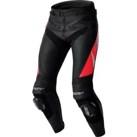 RST Tractech D30 Bőr Nadrág Fekete Piros