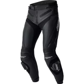 RST Tractech D30 Bőr Nadrág Fekete Fehér