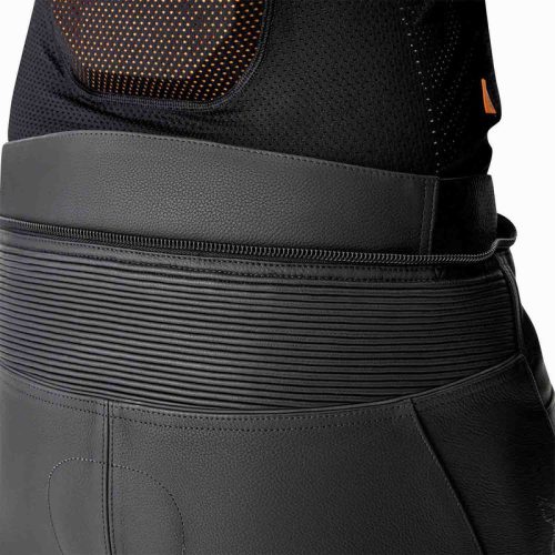 RST S1 D30 Motoros Bőrnadrág - Fekete Méret:XL