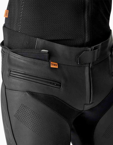 RST S1 D30 Motoros Bőrnadrág - Fekete Méret:XL