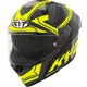 KYT R2R Octane Matt Yellow L-es sisak