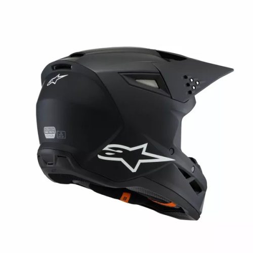 Alpinestars S-M3 Solid Matt Fekete Gyerek Cross Bukósisak M