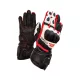 MugenRace G-MNR-2481 Fekete Fehér Piros Kesztyű M