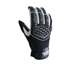 MugenRace G-MNR-2485 Fekete Fehér Motoros Kesztyű