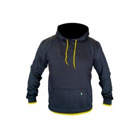 MugenRace Fekete Sárga Bebújós Pulóver