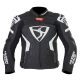 Mugen Race LJ-MNR-1821 Fekete Fehér Motoros Bőrkabát 60