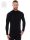 Brubeck férfi fekete nyári aláöltöző hosszú újjú S