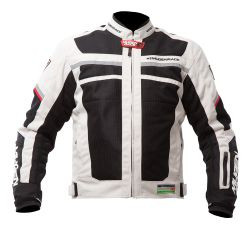 Mugen Race MNR-1731 Szürke-Fekete Textil Női motoros kabát L