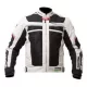 Mugen Race MNR-1731 Szürke-Fekete Textil Női motoros kabát XS