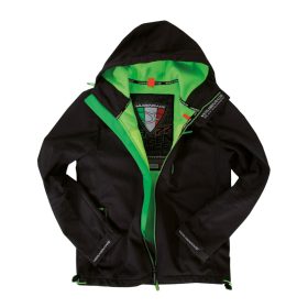 Mugen Race MNR-1899-J Textil Kabát Fluo Zöld